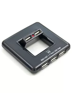 EW1107 USB HUB 2.0 7 poorten met adapter